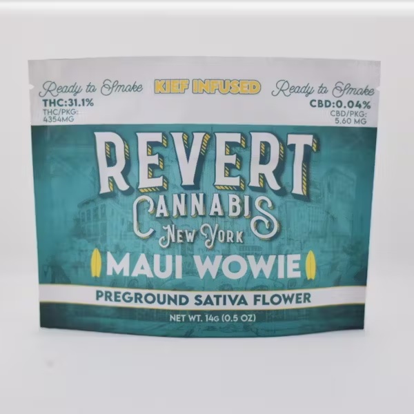 Photograph of product: Revert | Maui Wowie | Pre-Ground Flower | 14g