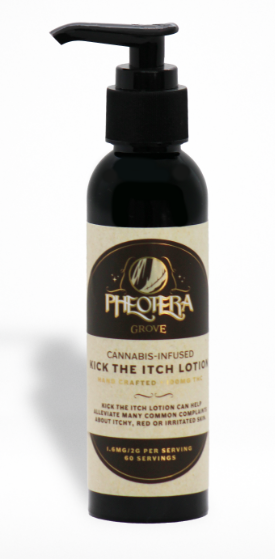 Photograph of product: PHEOTERA KICK THE ITCH LOTION 100MG