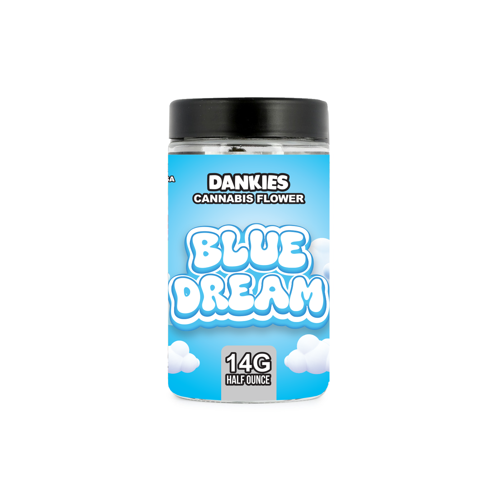 Photograph of product: DANKIES - FLOWER - - Oui'd - BLUE DREAM - 14g