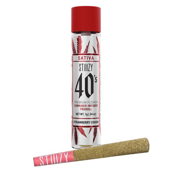 Photograph of product: 1g Strawberry Cough (Oui'd) Stiiizy 40's TH-oui:46% $20