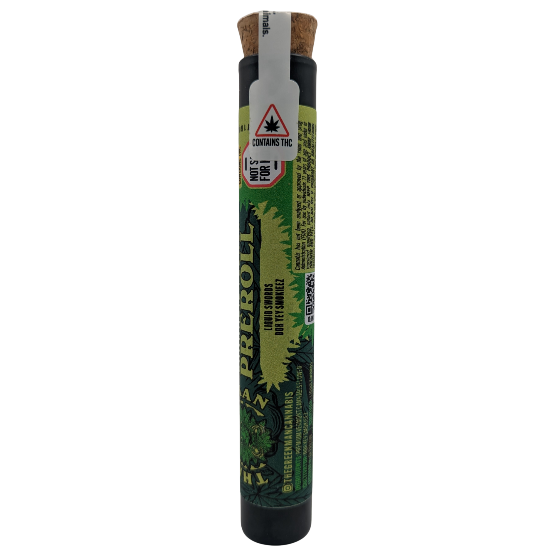 Photograph of product: Liquid Swords | 1g Pre-Roll |