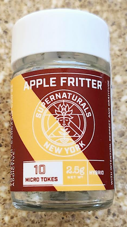 Photograph of Product: Apple Fritter | Pre-Roll 10 Pack | Hybrid | Super Naturals