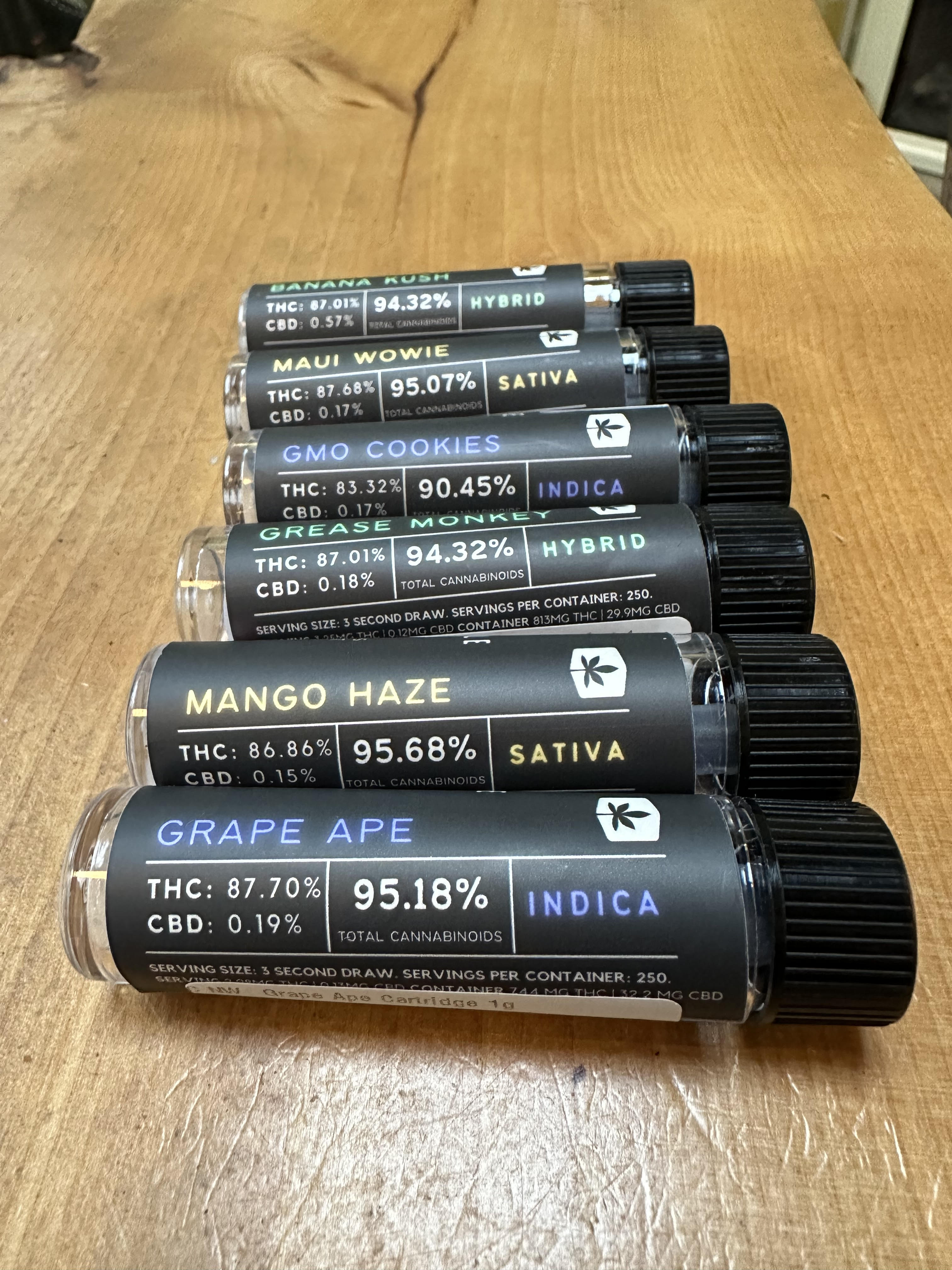 Photograph of product: Tuscan Banner | Distillate Cartridge | 1g
