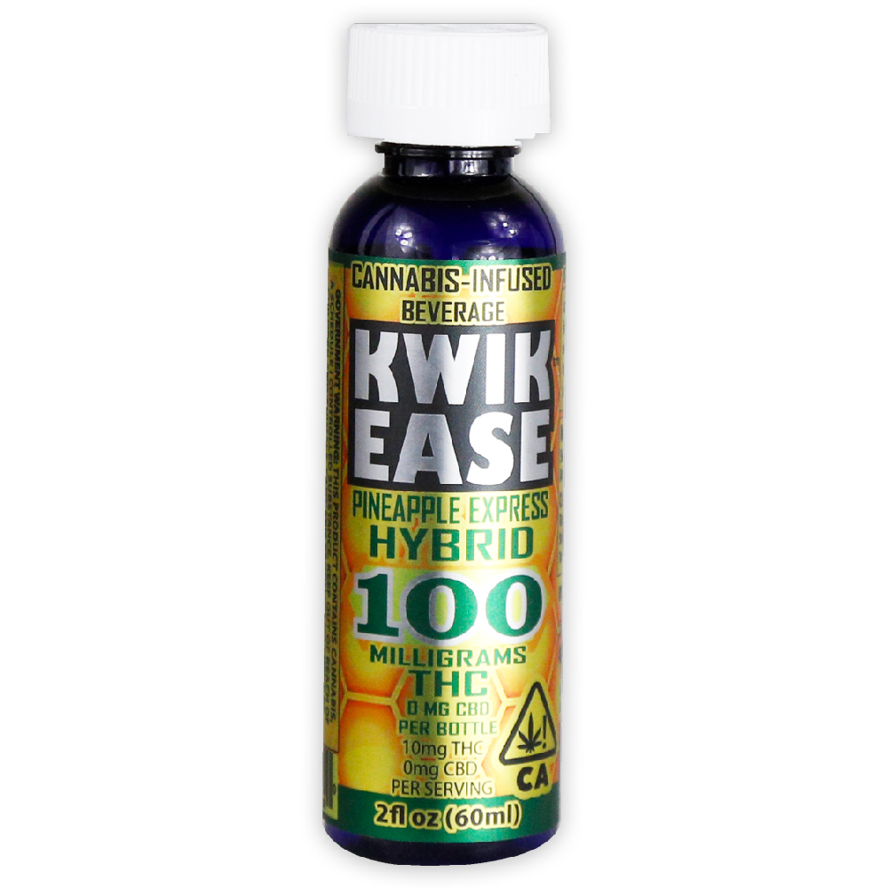 Photograph of Product: Kwik Ease - Pineapple Express - Hybrid - 100MG