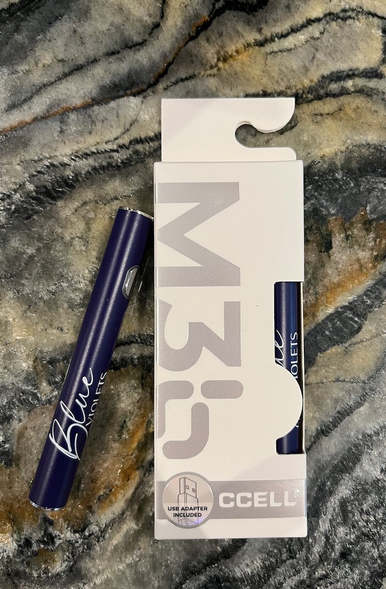 Photograph of product: Blue Violets Branded 510 CCell Vape Battery