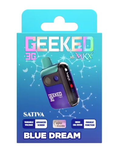 Photograph of product: MKX | Blue Dream | Disposable GEEKED