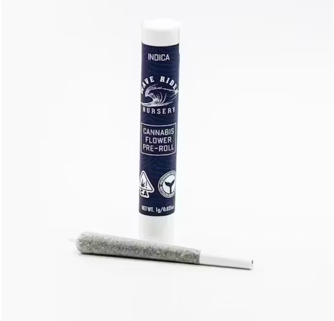 Photograph of product: Wave Rider -  Biscotti Mintz (Oui'd) Preroll