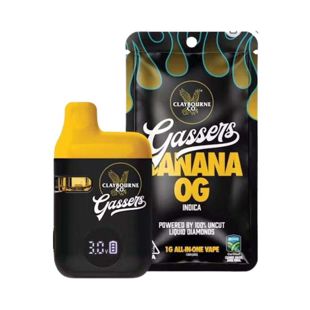 Photograph of product: BANANA OG 1G (LIQUID DIAMONDS ALL-IN-ONE)