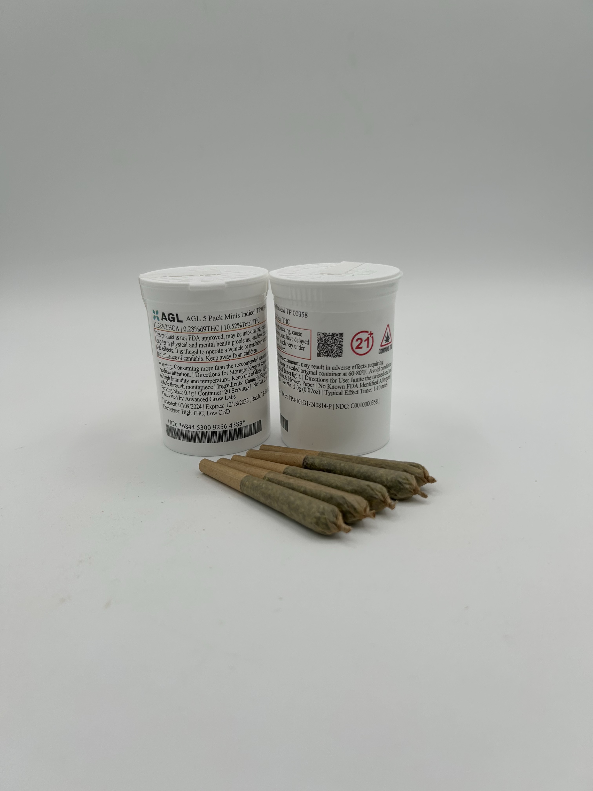 Photograph of product: AGL 5 Pack Minis Indicol TP 00358