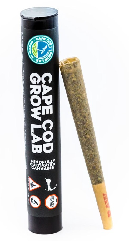Photograph of product: Cape Cod Grow Labs Lion's Breath 1g Preroll