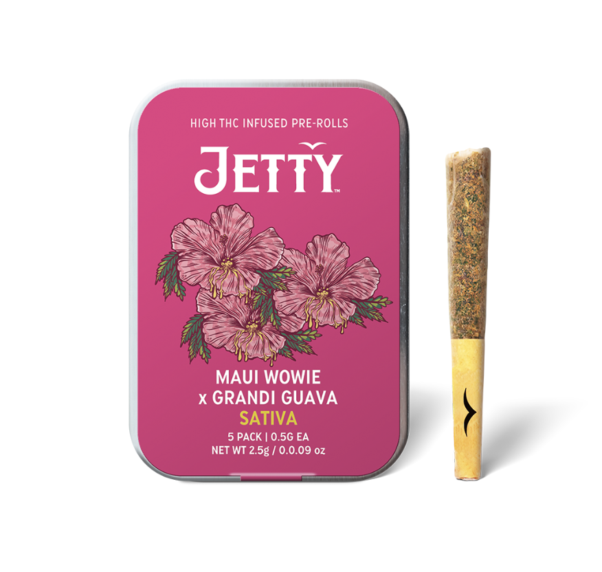 Photograph of product: Maui Wowie x Grandi Guava | Infused Pre-Rol| Pack