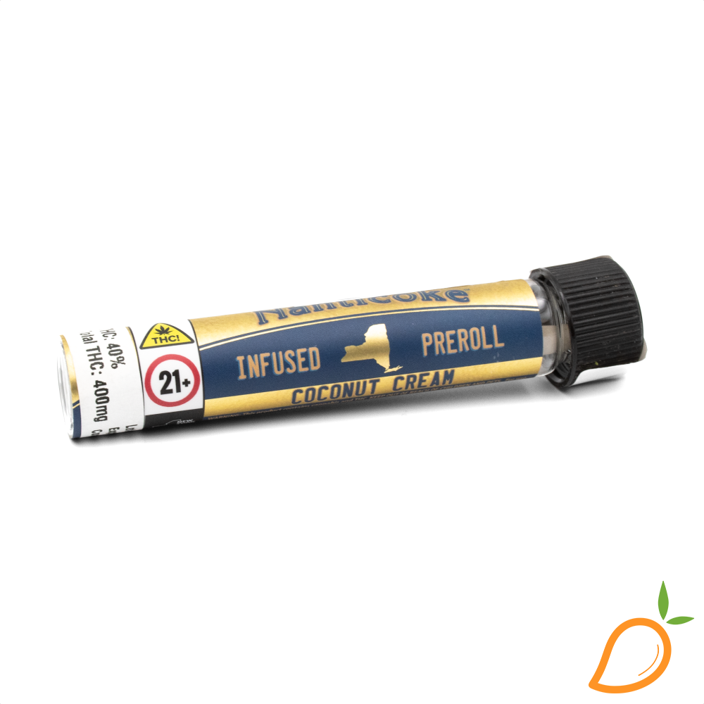 Photograph of product: 1g Coconut Cream Infused Preroll Nanticoke