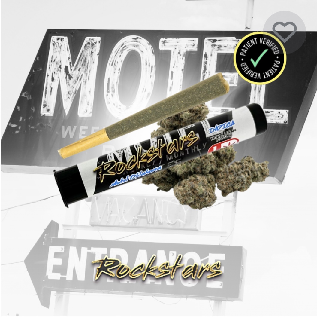 Photograph of product: Rockstar Pre-roll Pack Motel Oklahoma | (I)