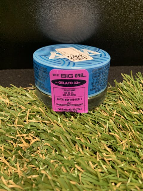 Photograph of product: GELATO #33 1G - BUDDER - 