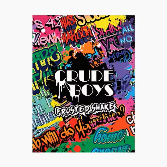 Photograph of product: CRUDE BOYS | FROSTED SHAKE - EEPY KUSH Oui'd-HYBRID - 7g