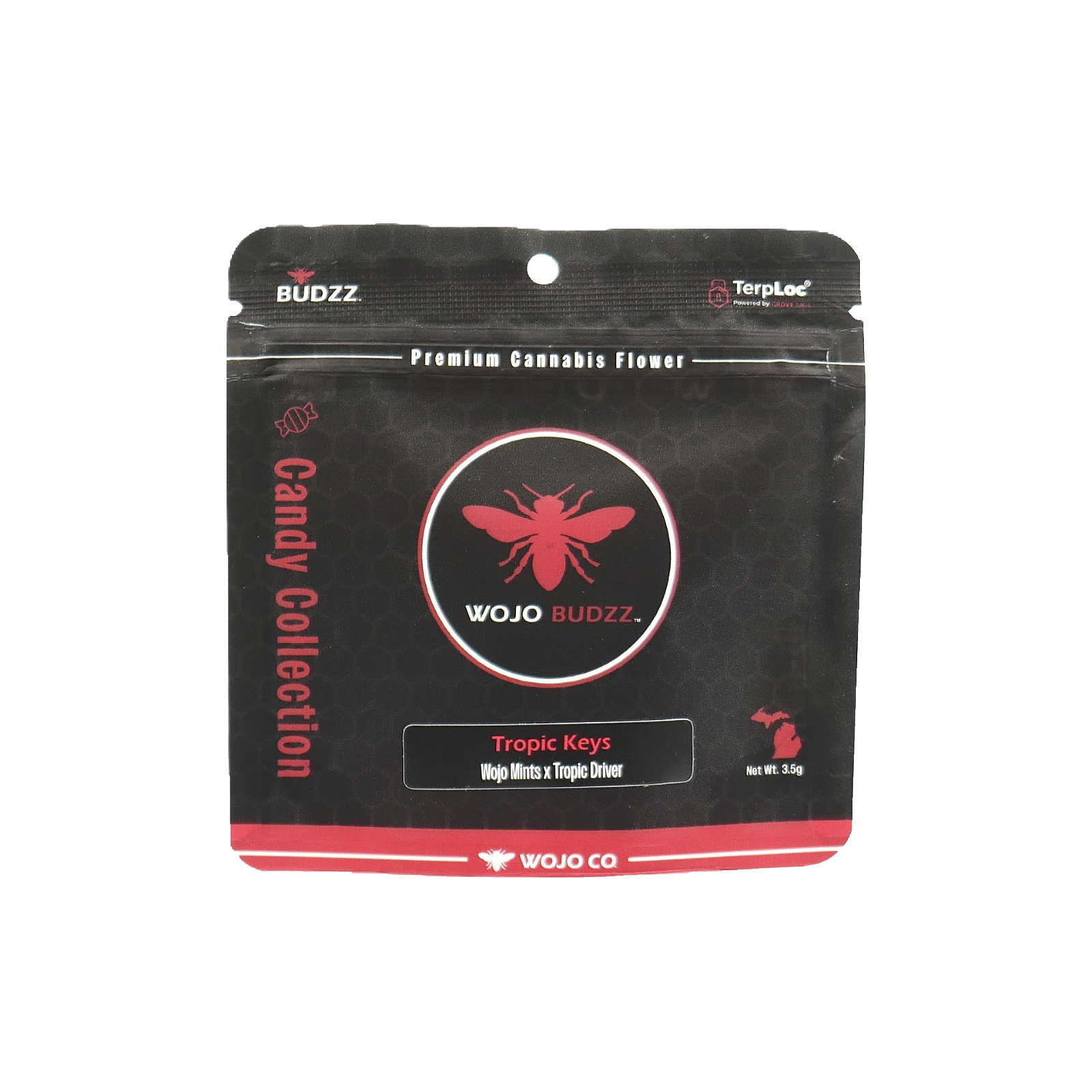Photograph of product: WOJO | TROPIC KEYS | HYBRID | 1/8TH | REC - 3.5g