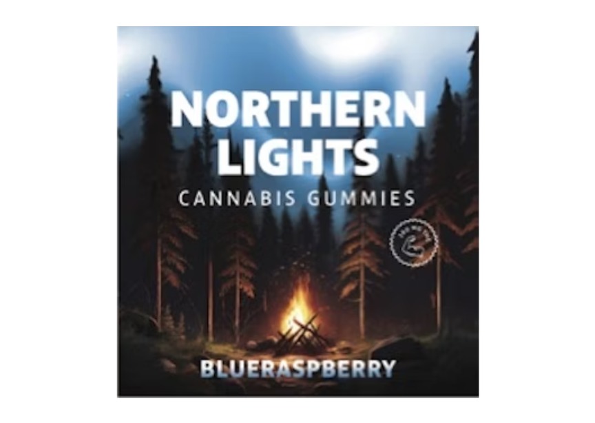 Photograph of product: Northern Lights Fx | Blue Raspberry Gummies | 200mg