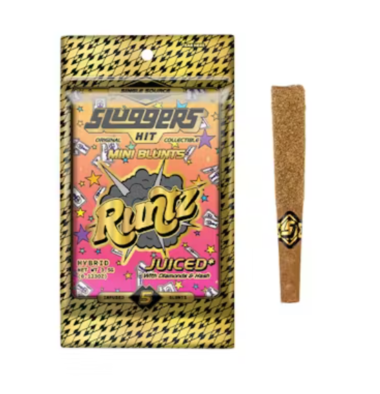 Photograph of product: RUNTZ 3.5G INFUSED 5 PACK MINI BLUNTS