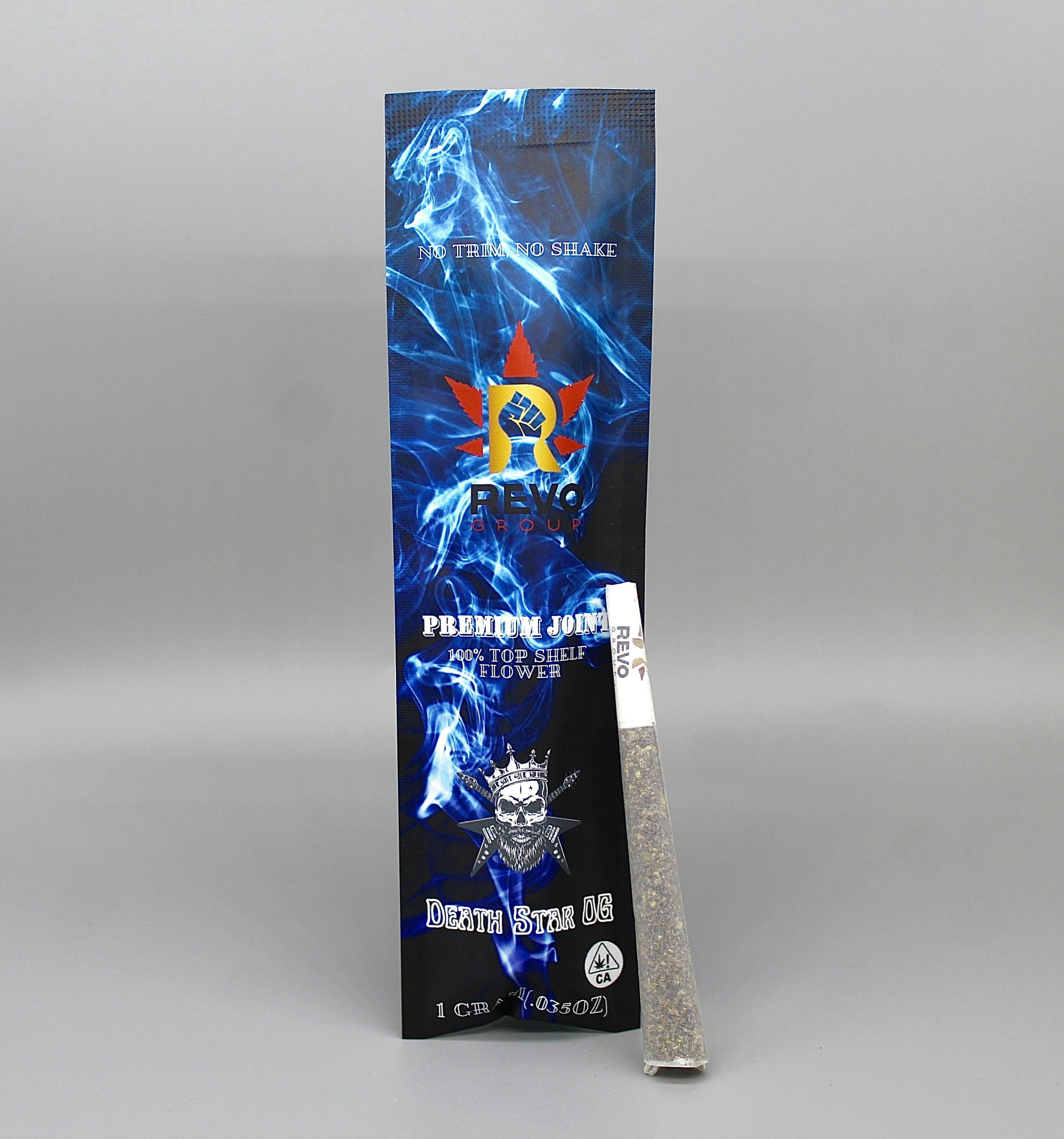 Photograph of product: Revo Group - Death Star OG 1G Flower Preroll