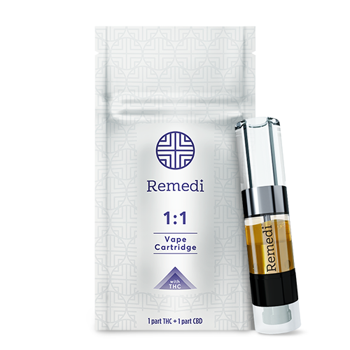 Photograph of product: 1:1 LA Kush Gateau | Cartridge | 500mg