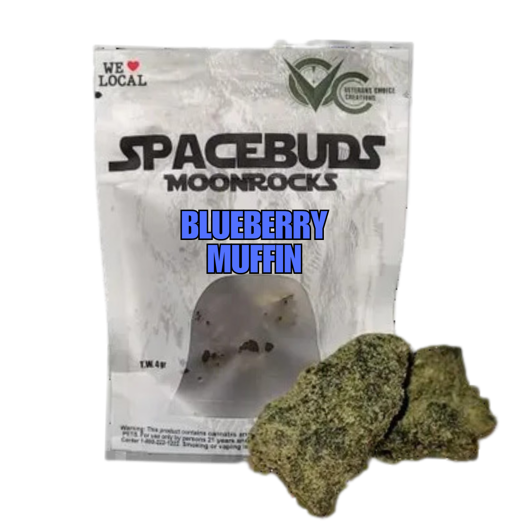 Photograph of Product: 4g Moonrocks | Blueberry Muffin