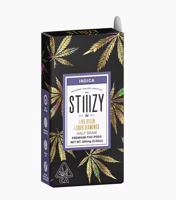 Photograph of product: Liquid Diamond Northern Lights Pod 0.5g - STIIIZY - Liquid Diamond Northern Lights Pod 0.5g