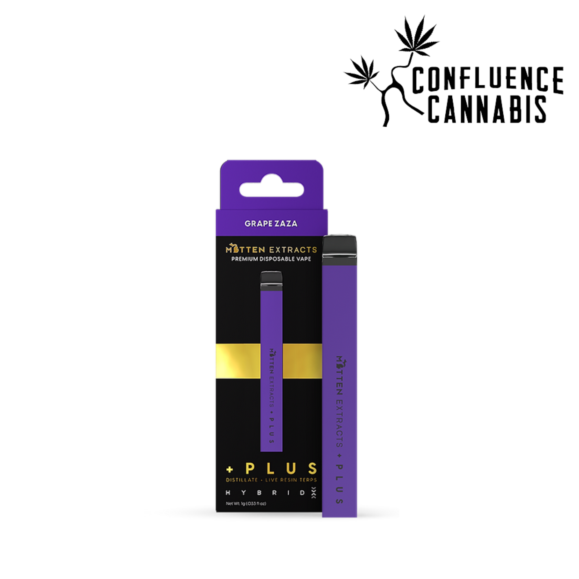 Photograph of product: Grape Zaza Disposable Cartridge