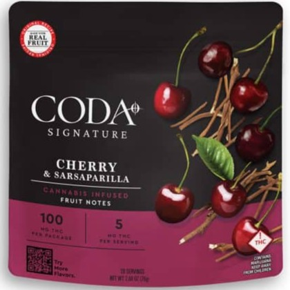 Photograph of product: Cherry & Sarsaparilla (H) - Fruit Notes - Coda