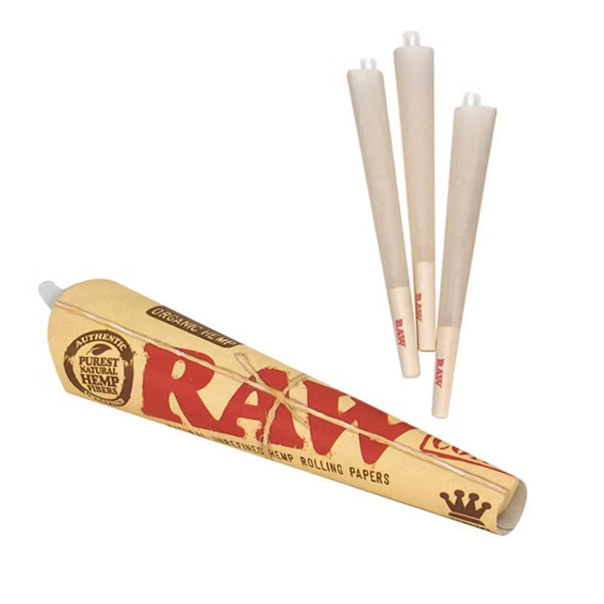 Photograph of product: Raw Cone (King Size) 3pk