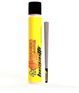 Photograph of product: Biscotti Mango Smoothie 1g au chocolat Infused Preroll