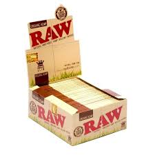 Photograph of product: Organic Raw Rolling Papers King Size