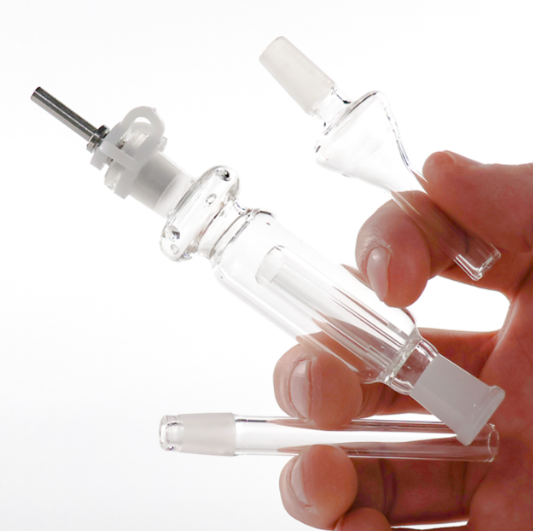 Photograph of product: Dab Straw Kit Nectar Collector Kit - 10mm Titanium Straw