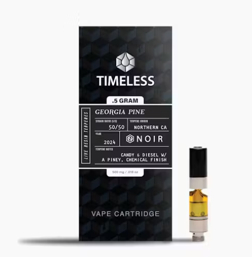 Photograph of Product: NOIR | Georgia Pine - Distillate | Vape Cartridge
