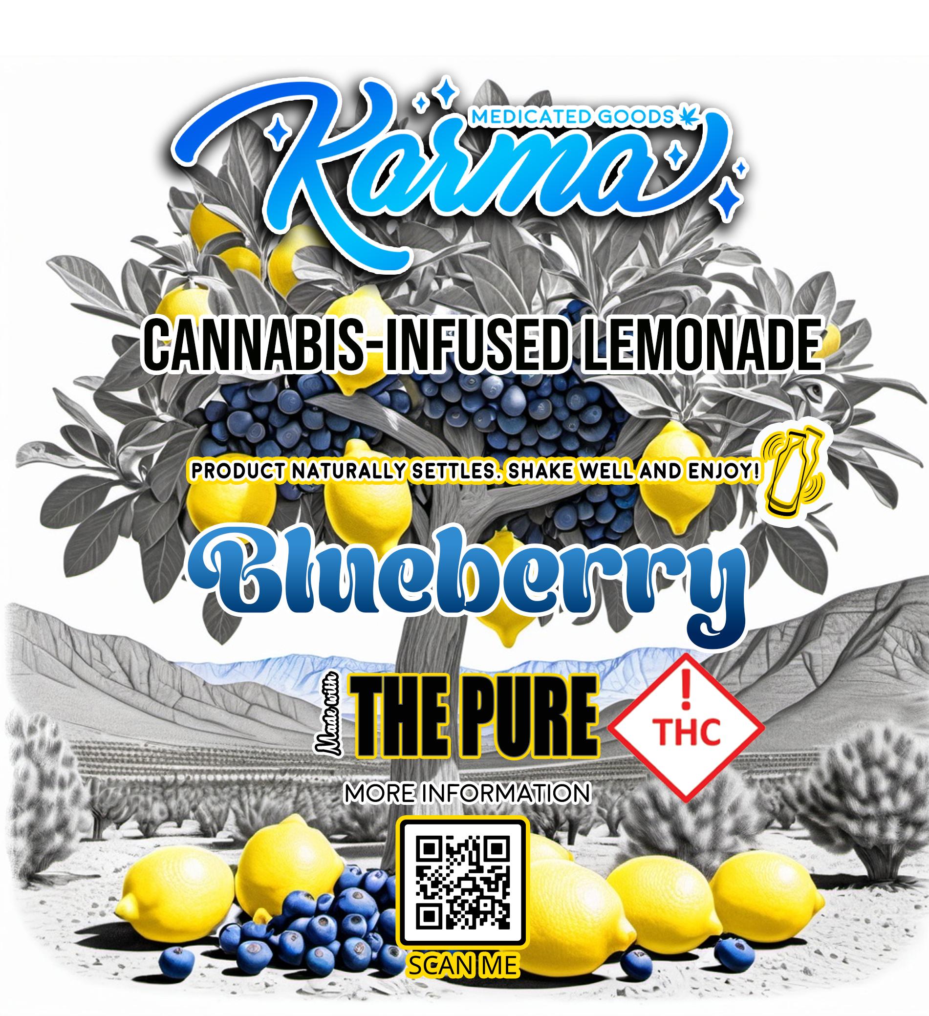 Photograph of product: Budder Pros - Karma Lemonade Blueberry 100mg