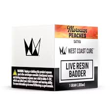 Photograph of product: West Coast Cure - Peach Rings (Indica) Live Resin Cartridge 1g