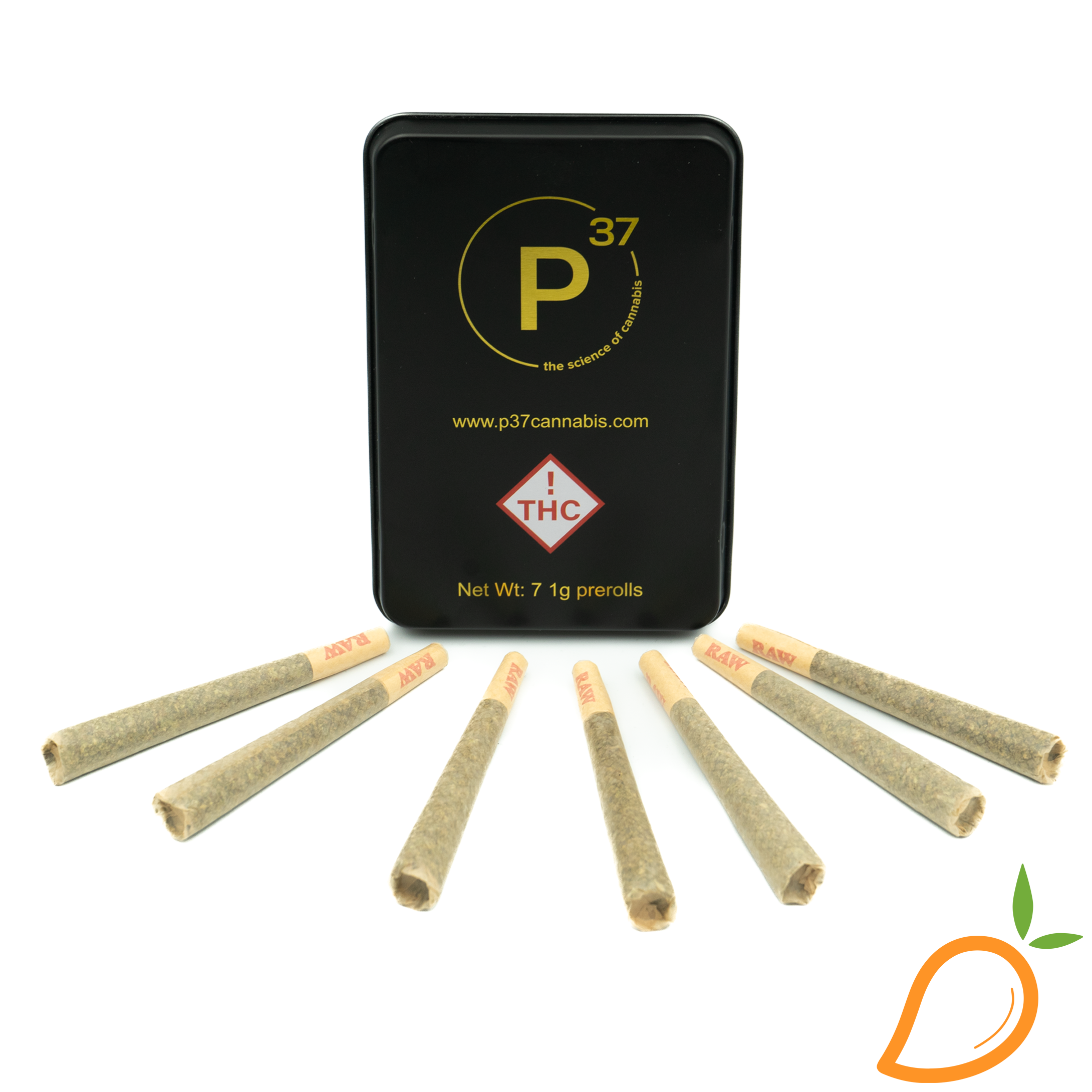 Photograph of product: 7g 7pk White Truffle Preroll Pack Prohibition 37