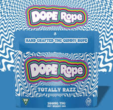 Photograph of Product: Dope Rope - Gummies - Totally Razz - 200mg