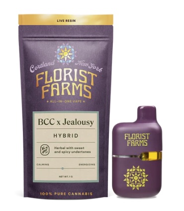 Photograph of product: BCC x Jealousy | Live Resin AIO Tank | 1g