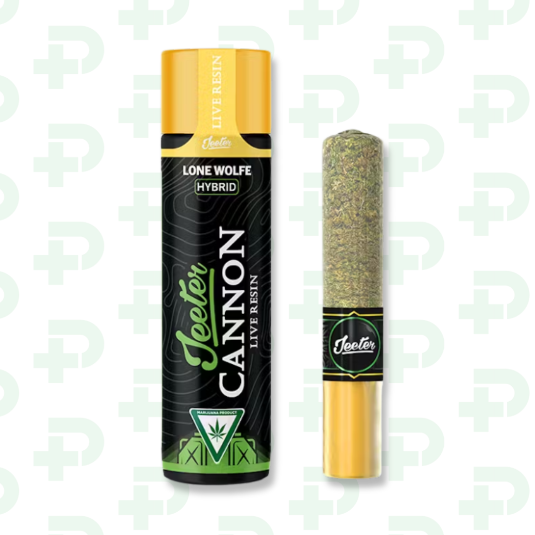 Photograph of product: Jeeter 1.3g Infused Cannon - Lone Wolfe