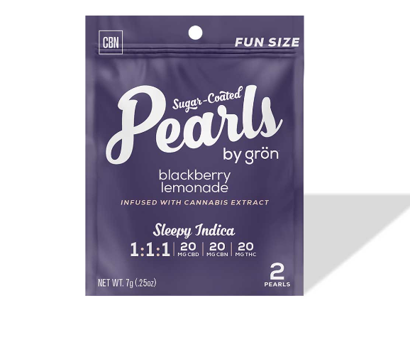 Photograph of product: Gron | 1:1:1 Blackberry Lemonade | Edibles | 2 Pack