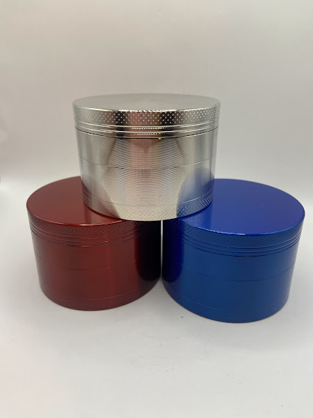 Photograph of product: Grinder | 63 mm | Zinc 4 pc