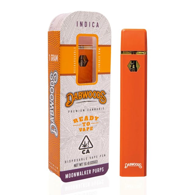 Photograph of product: Moonwalker Purps | 1G Disposable