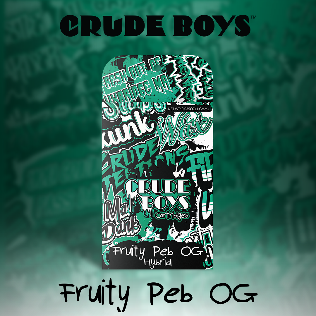 Photograph of product: Fruity Peb OG | Cartridge 1g - Thrive