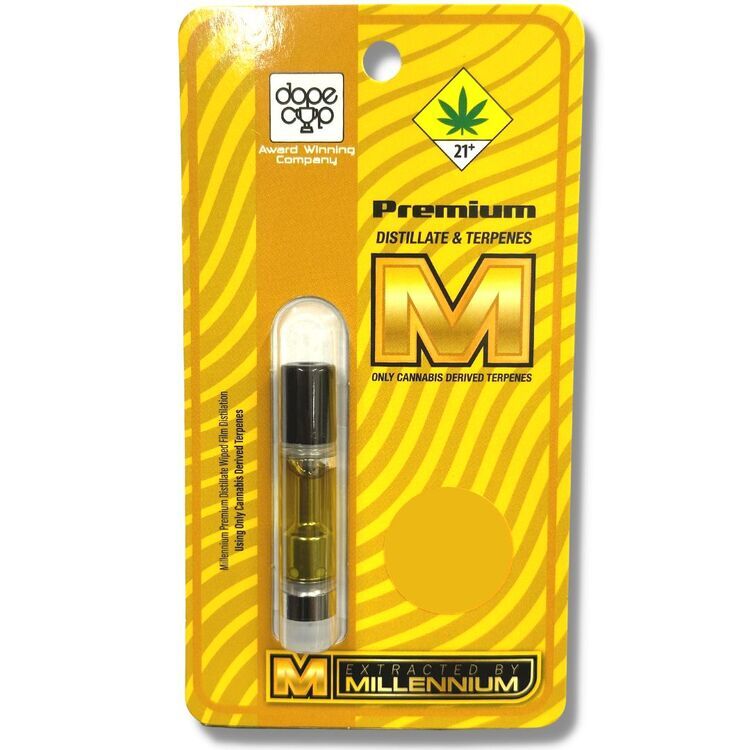 Photograph of Product: Blue Dream 1g Distillate Cartridge (Millennium Extracts)