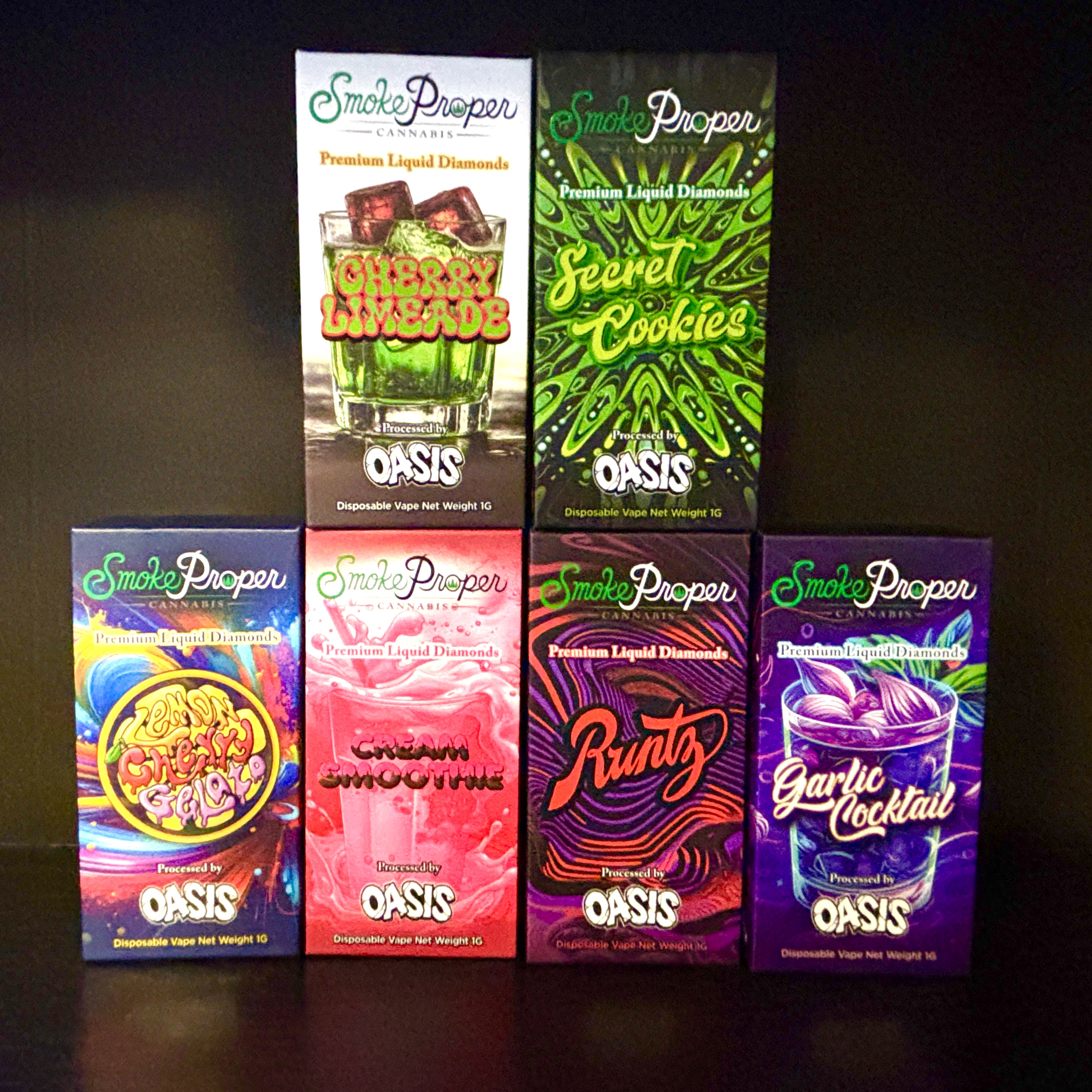 Photograph of product: Cherry Limeade  Disposable Oui'd | Smoke Proper