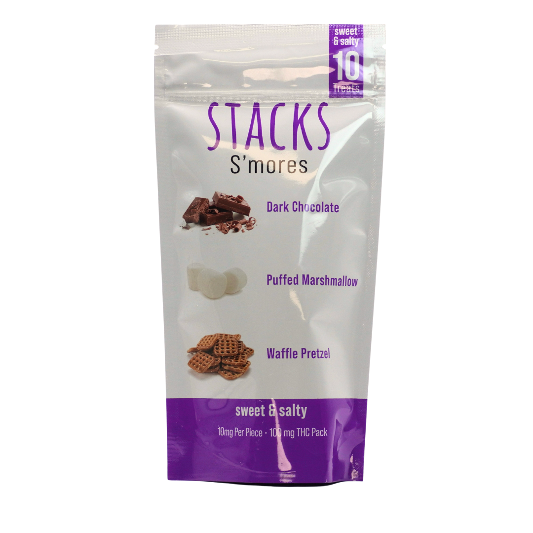 Photograph of product: Stacks | S'mores | 100mg [#215]