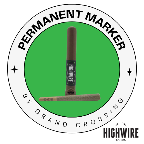Photograph of product: Permanent Marker Preroll 1g