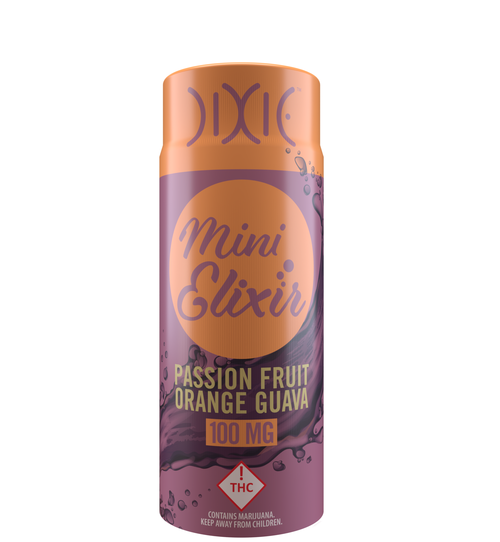 Photograph of product: Dixie Elixir Mini: Passion Fruit Orange Guava