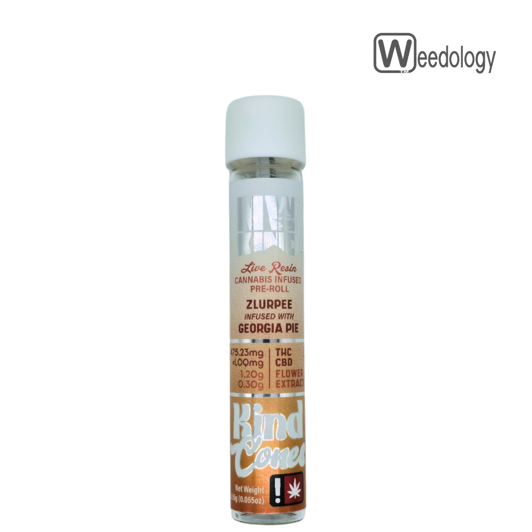 Photograph of product: NW KIND 1.5g ZLURPEE x GEORGIA PIE LR Infused Pre-Roll