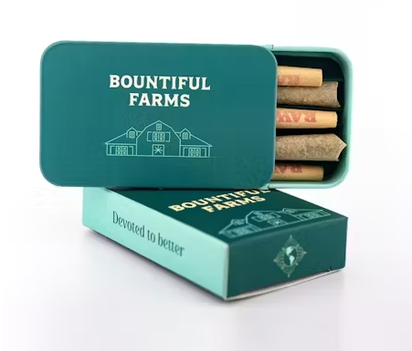 Photograph of product: Bountiful Farms | Dripz | 1.75g Pre-Roll Pack